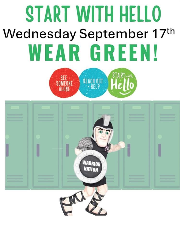  START WITH HELLO WEEK